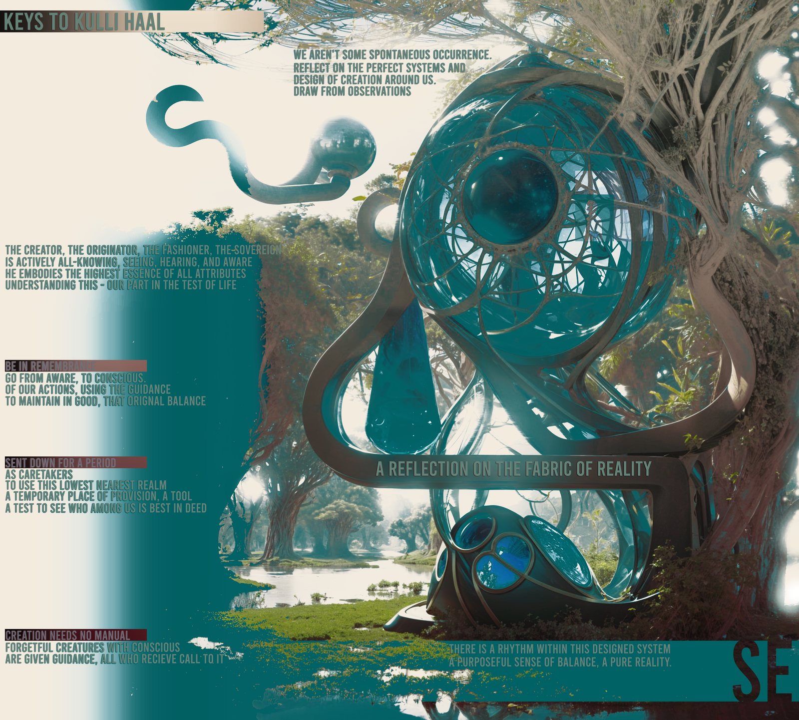 Keys to Kulli Haal, the left panel of the spread
