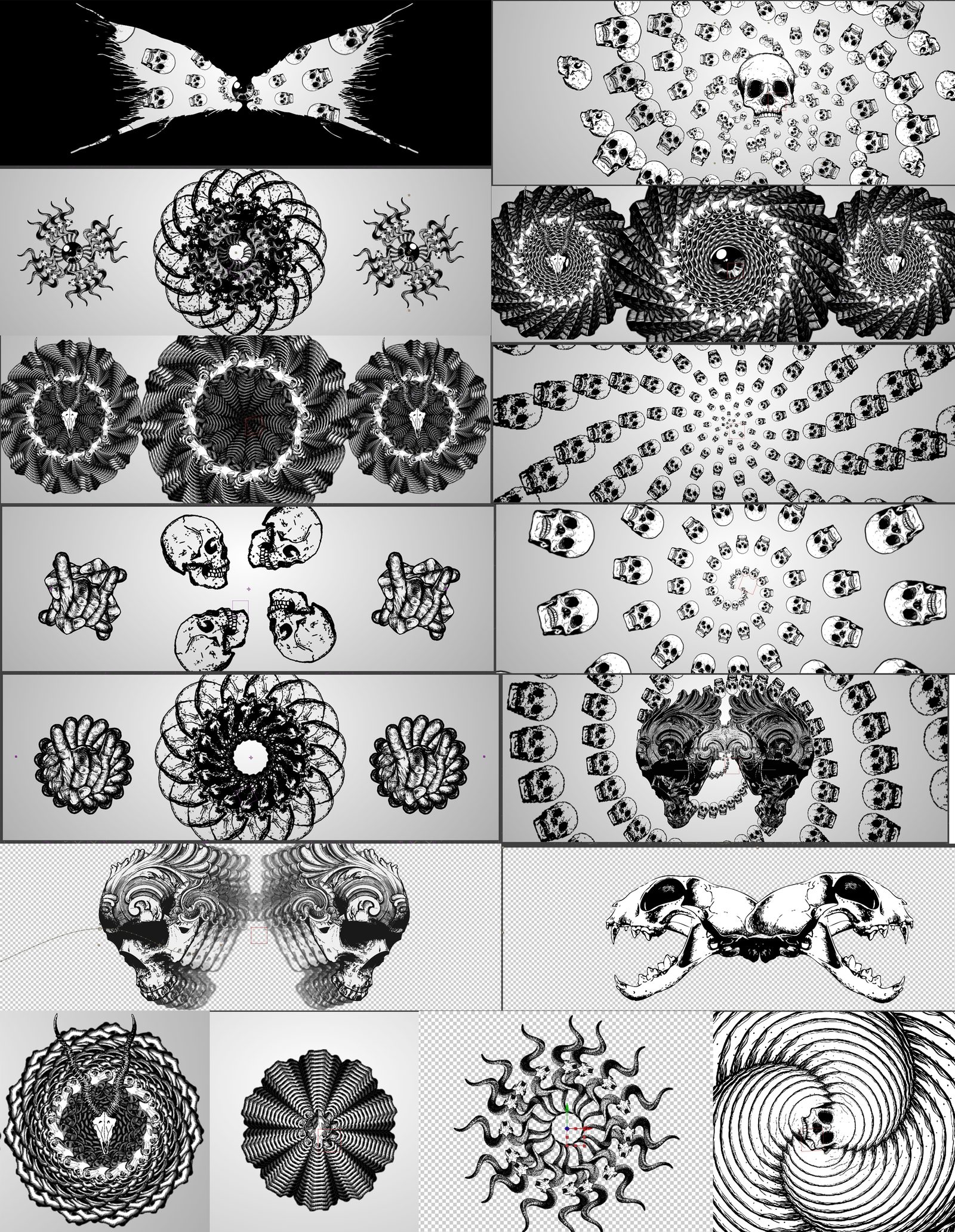 Skull Spiral, 2017: image 5 of 5